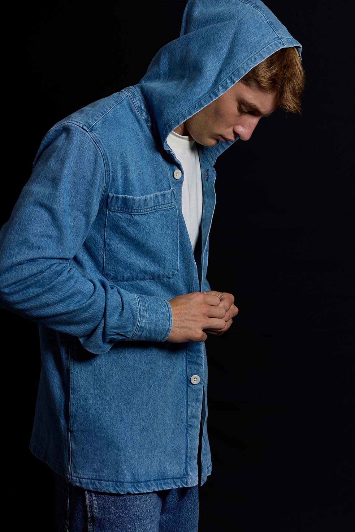 Rivera-Spain Koike Denim-Überhemd