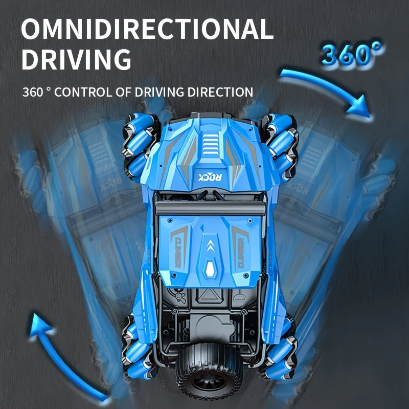 4WD All-Terrain RC Stunt Car – 2,4 GHz ferngesteuerter Monstertruck für Jungen und Mädchen im Alter von 6–10 Jahren!