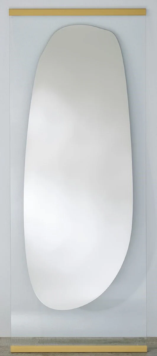 Designer mirror gold 71 x H. 178 cm - Elegant wall mirror - Luxury collection