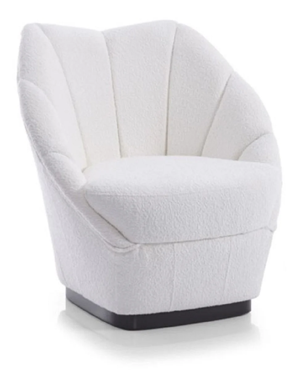 Luxury living room set white / black / brass - 2 luxury sofas & 2 luxury armchairs & 1 luxury coffee table - living room furniture - luxury furniture - luxury furnishings - living room furnishings