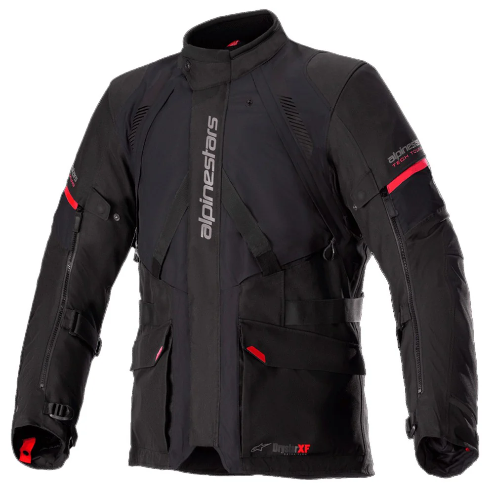 CHAQUETA 4 ESTACIONEN ALPINESTARS MONTEIRA DRYSTAR XF - NEGRO / ROJO