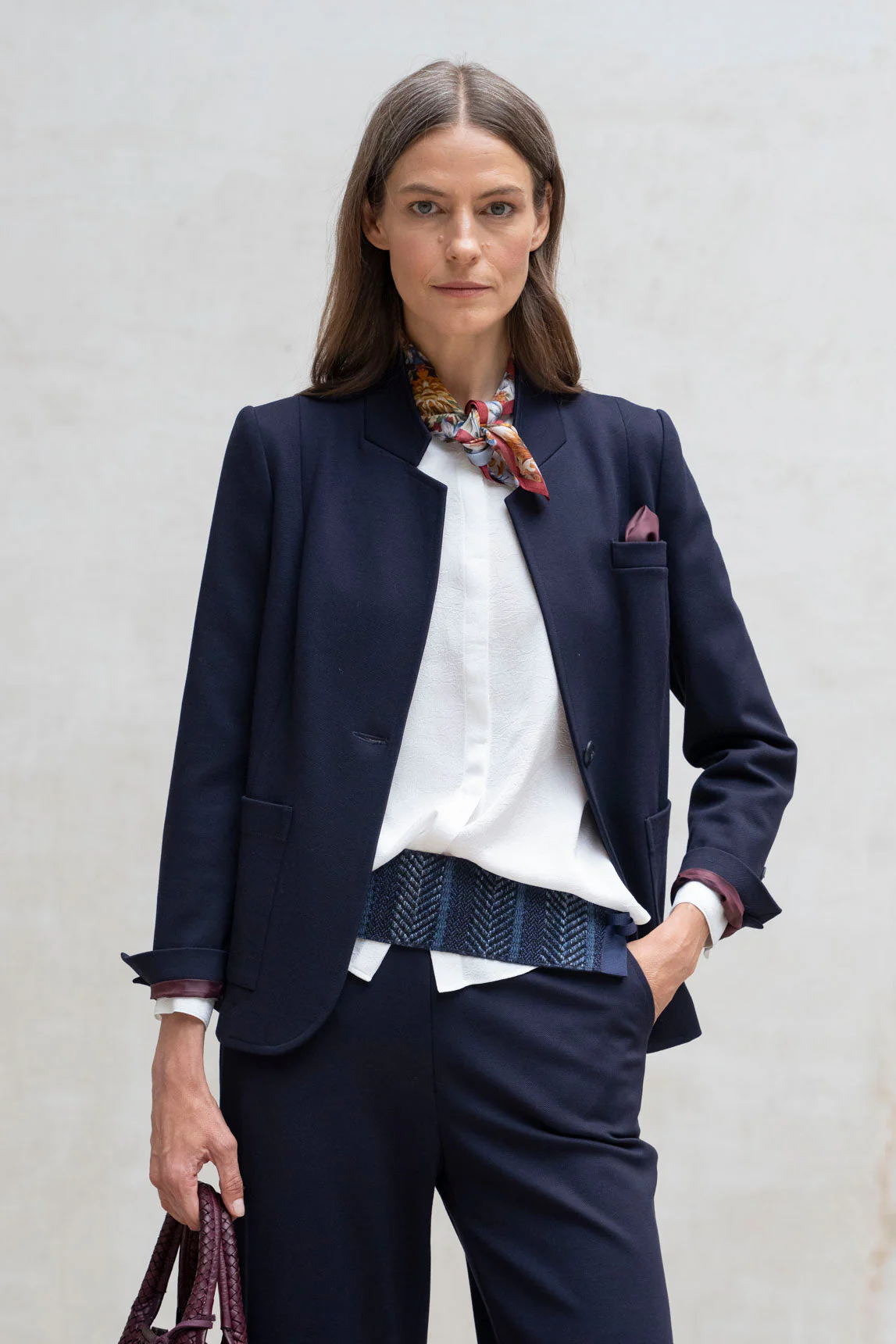 Rivera-Spanien Fermo Blanca Bluse