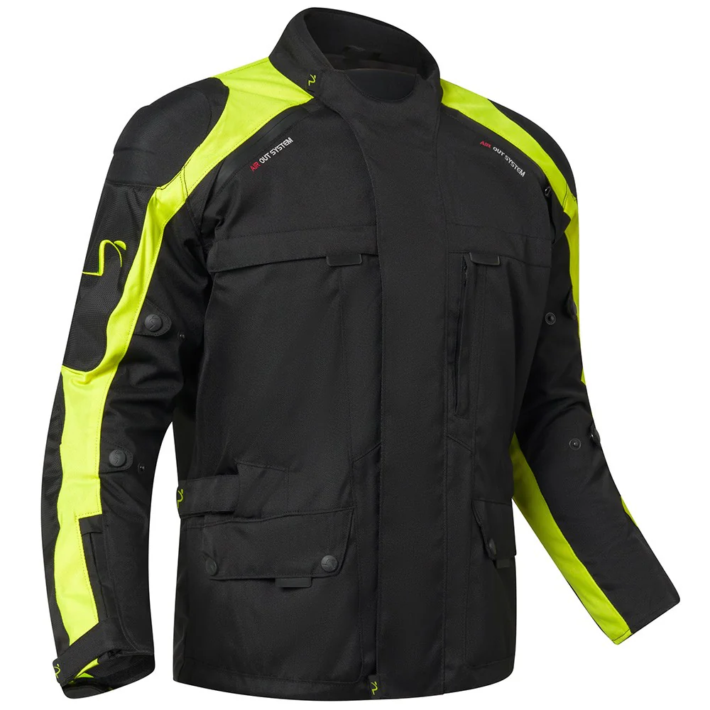 OUT DANKO JACKET BLACK / FLUOR
