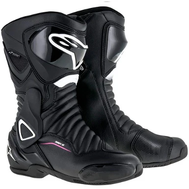 ALPINESTARS STELLA SMX 6 V2 DS BOOTS BLACK / WHITE / PINK