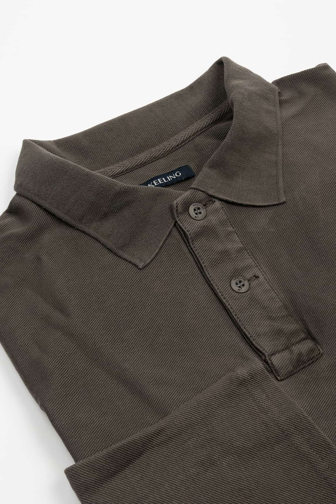 Rivera-Spain Polo Keeling Langarm braun