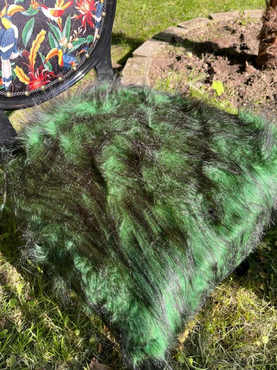 Pompöös by Luxury Baroque Faux Fur Dining Room Chair Jungle - designed by Harald Glööckler