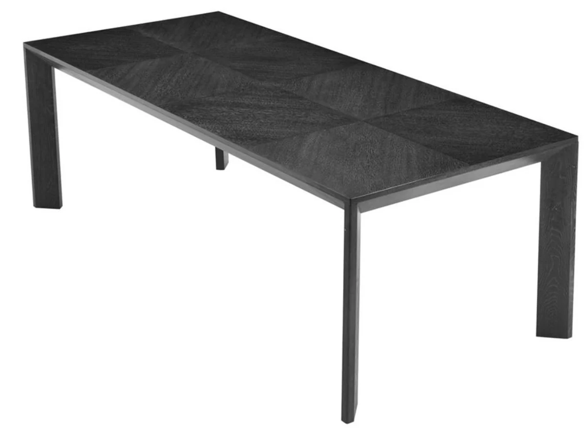 Luxury dining table in black 225 x 100 x H. 75 cm - Limited Edition