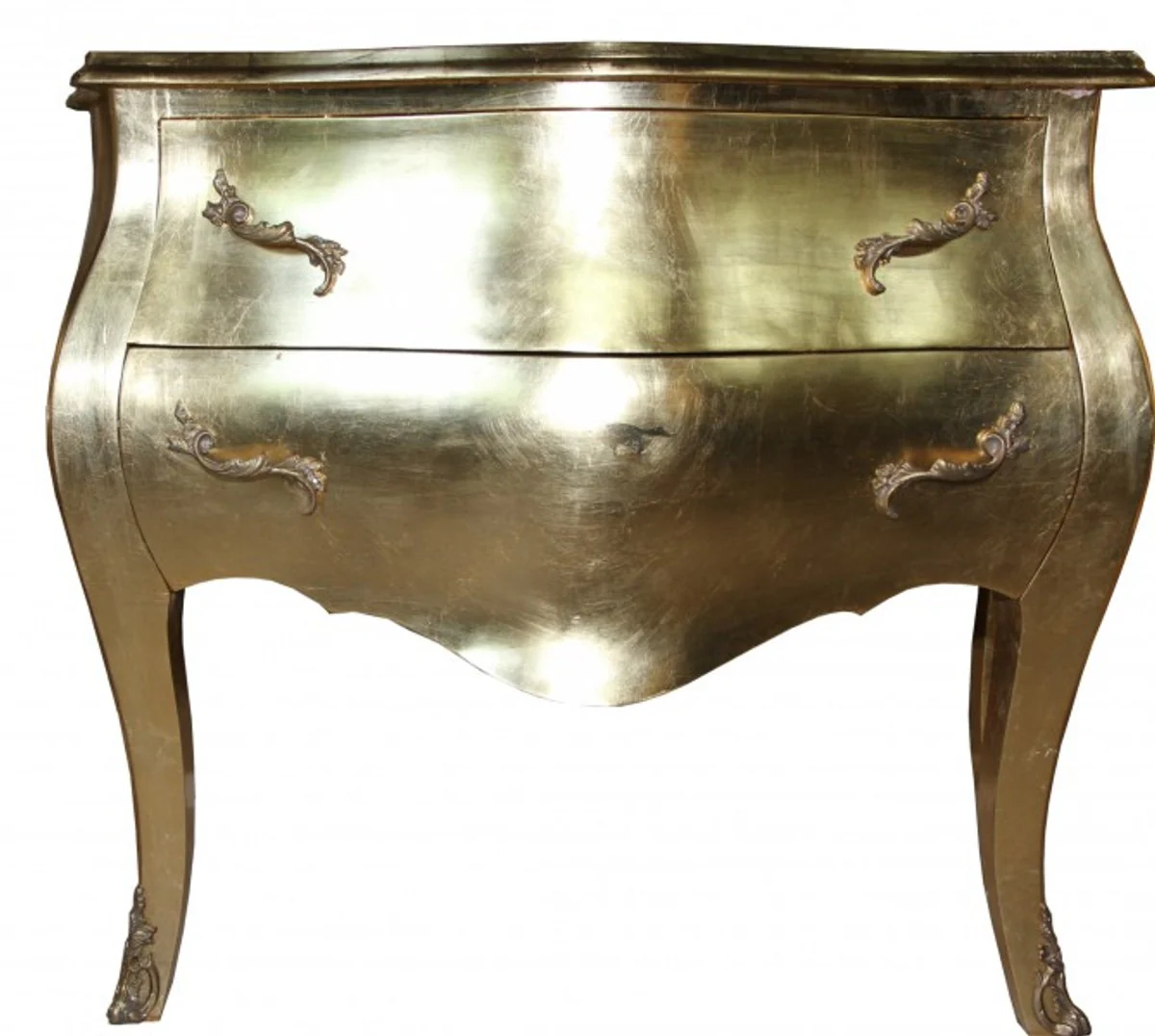 Baroque Dresser Gold 100cm Antique Style