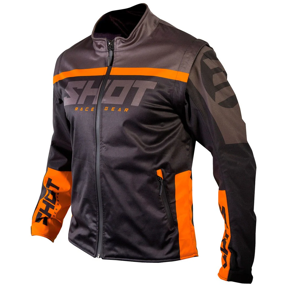 SHOT LITE 2.0 JACKET - BLACK / ORANGE