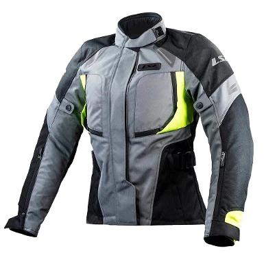 LS2 PHASE LADY JACKET GRAY / YELLOW