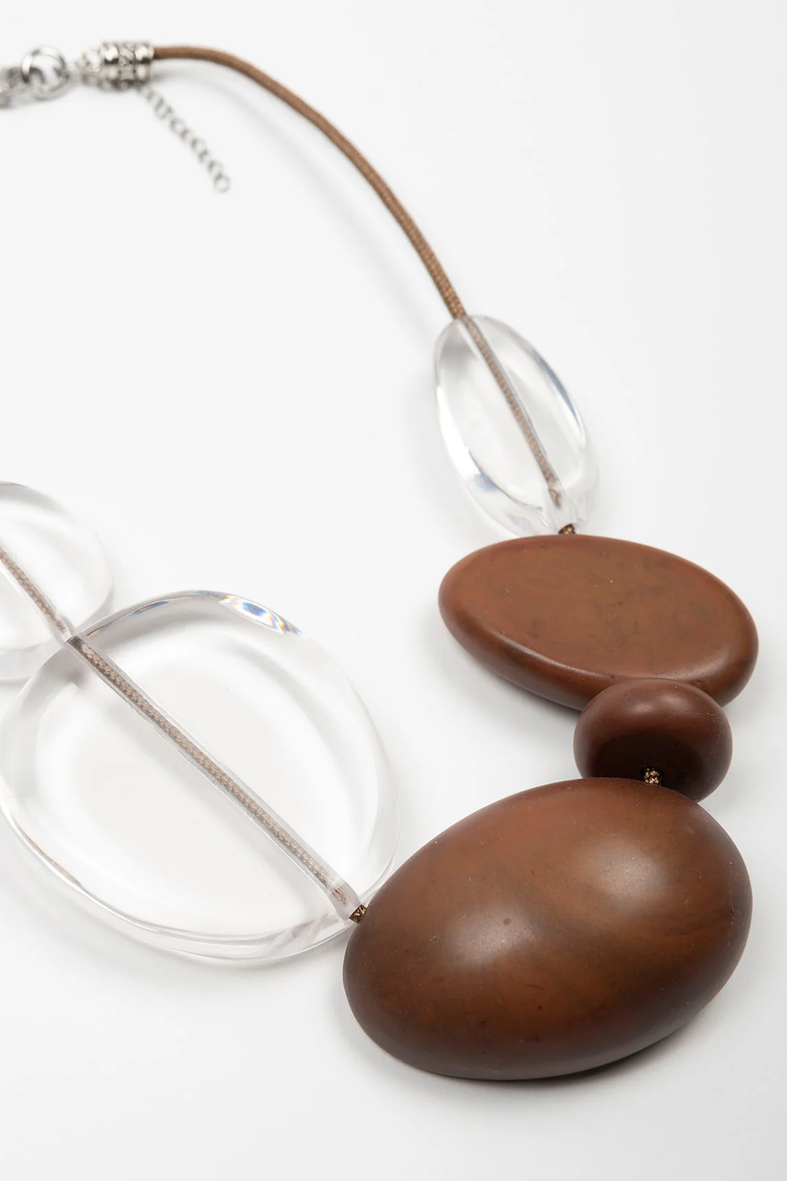 Rivera-Spanien Nicole braune Halskette