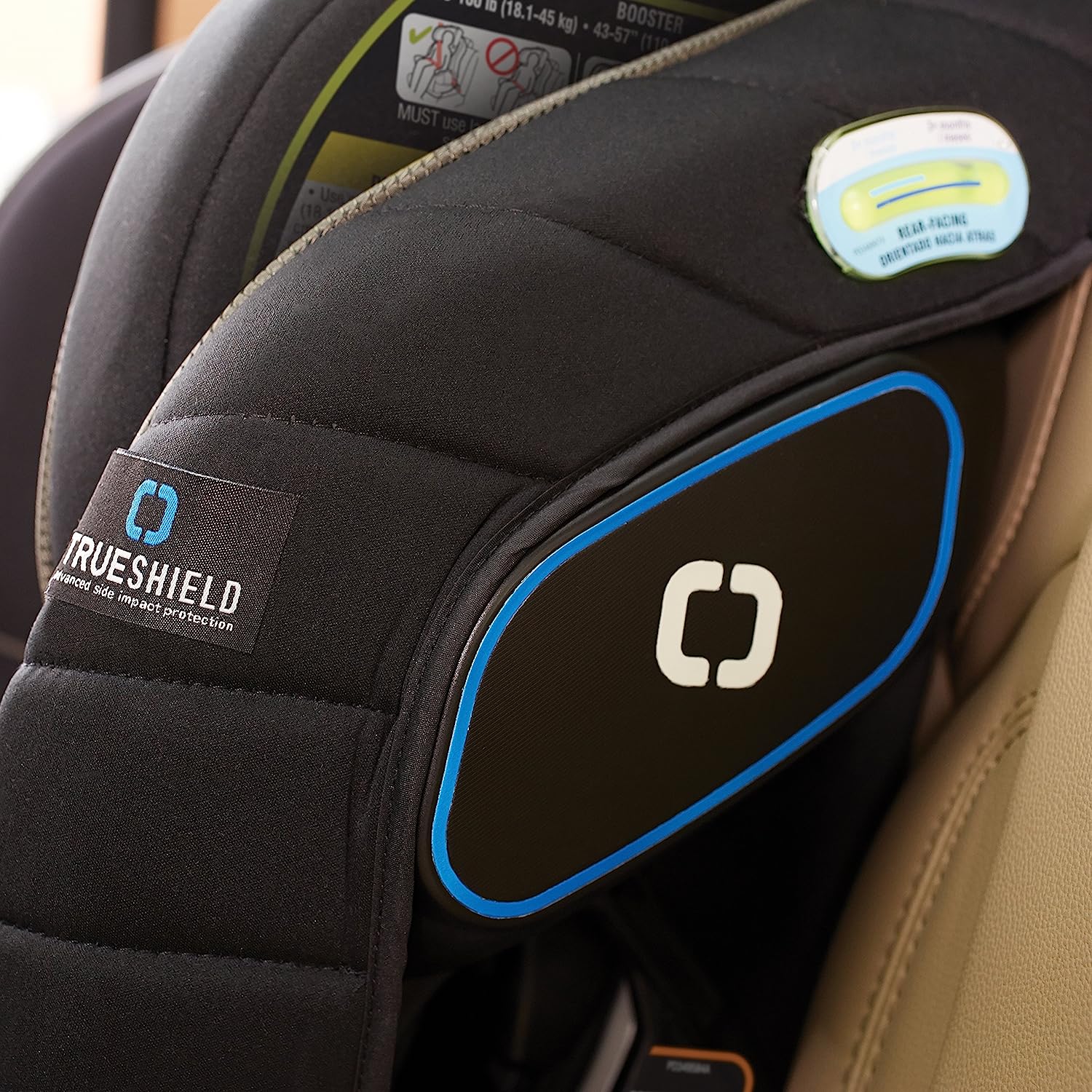 Extend2Fit Cabrio-Autositz, fahren Sie länger nach hinten gerichtet mit Extend2Fit, Gotham