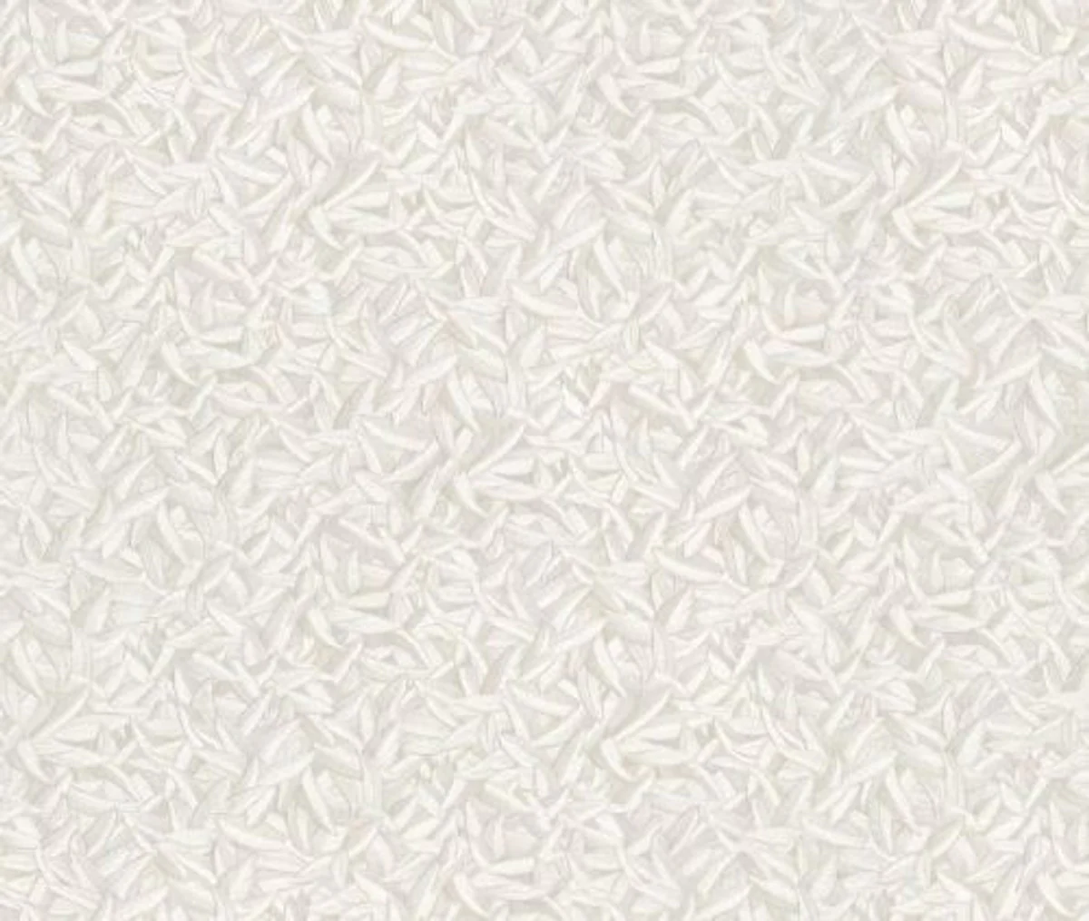 Harald Glööckler designer baroque wallpaper 52502 - cream feathers