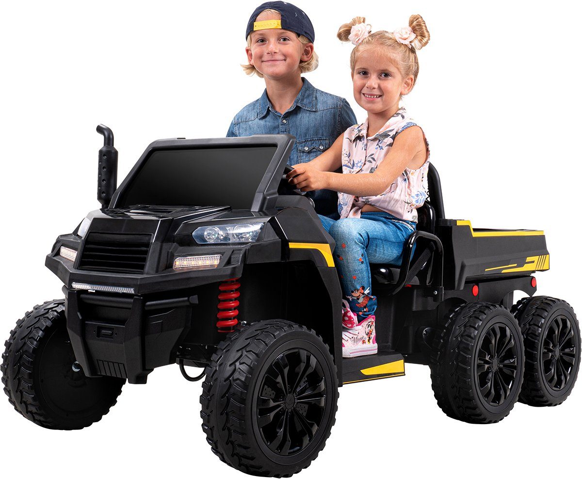 Elektro-Kinderauto Elektroauto A730 UTV, Belastbarkeit 60 kg, (2-tlg), mit Fernbedienung - USB - AUX - Soft Start - Bremsautomatik