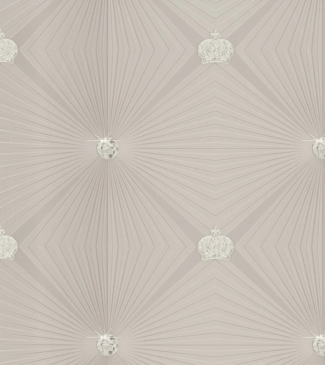 Harald Glööckler designer baroque non-woven wallpaper 54404 - Deux - beige / cream