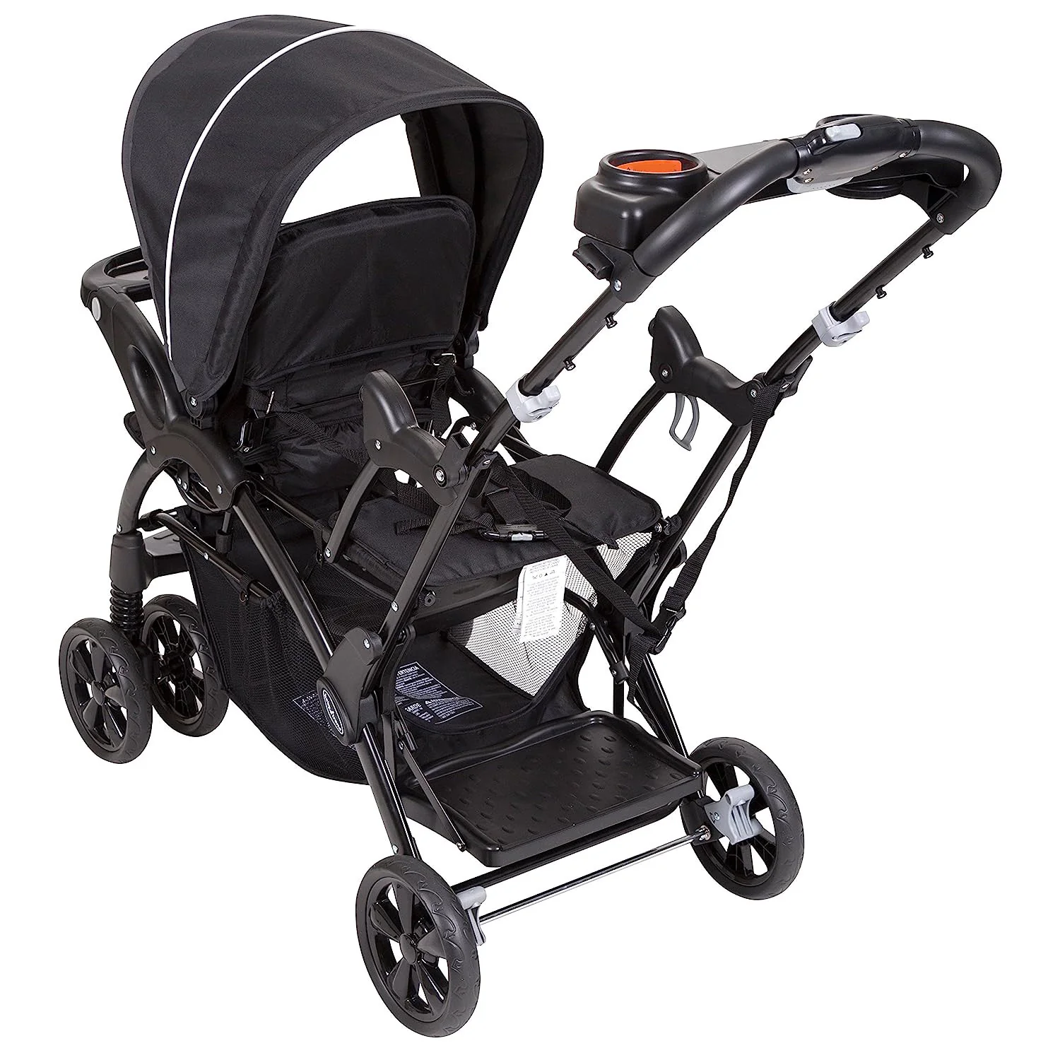 Baby Trend Sitz- und Steh-Doppelkinderwagen, Onyx