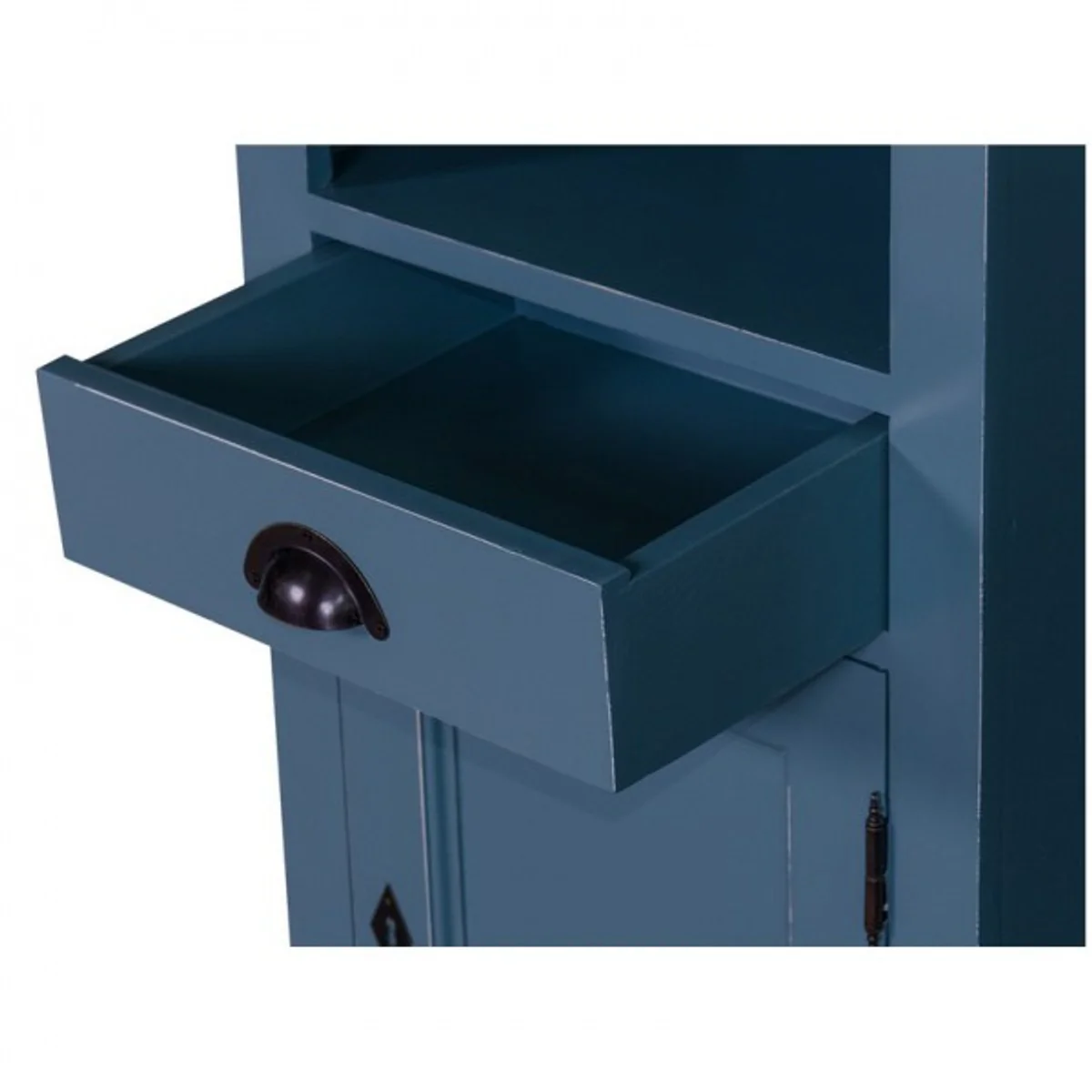 Country house style bathroom cabinet tall cabinet with drawer - bathroom cabinet solid wood