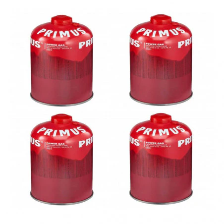 Pack 4 Primus PowerGas 450 g - Cartucho de gas