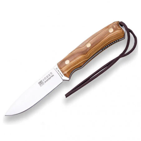 Joker Bushcrafter Olivo con ferrocerio - Cuchillo de supervivencia y buschcraft