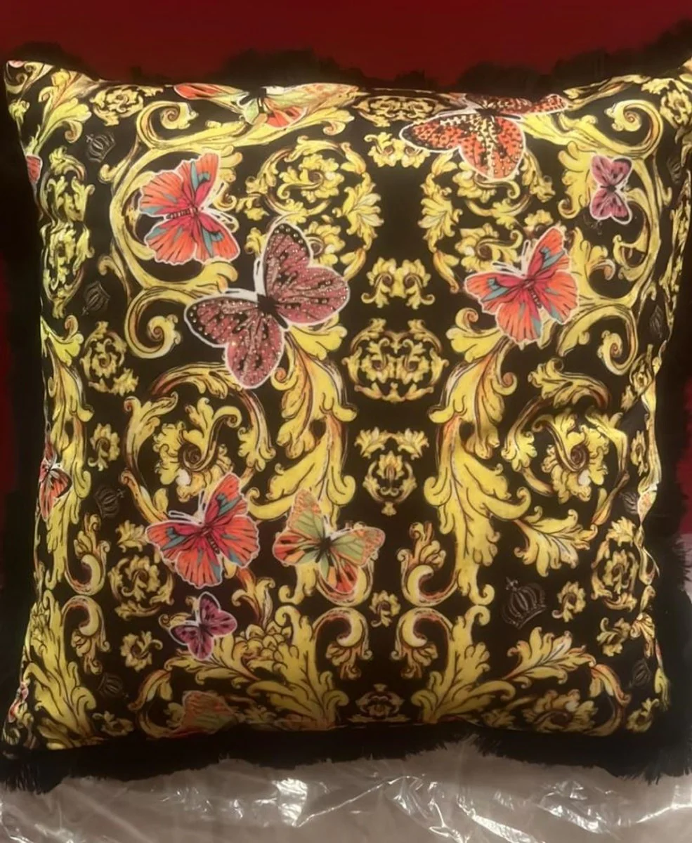 Harald Glööckler Luxus Kissen Pompöös by Butterflies 45 cm