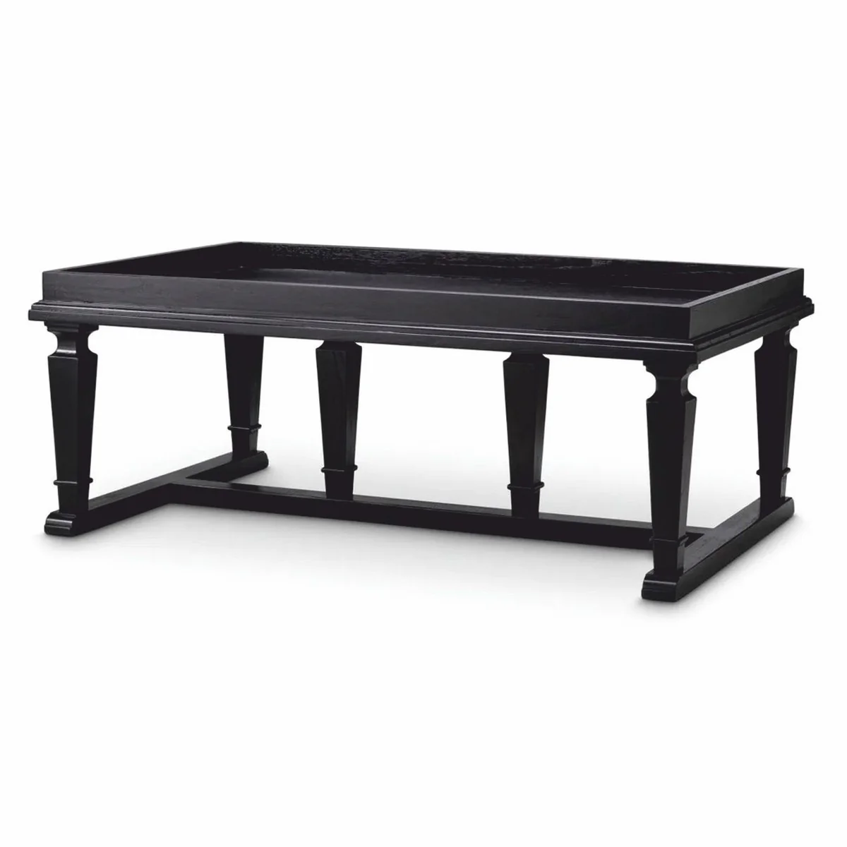 Luxury coffee table black 130 cm - hotel & living room furniture