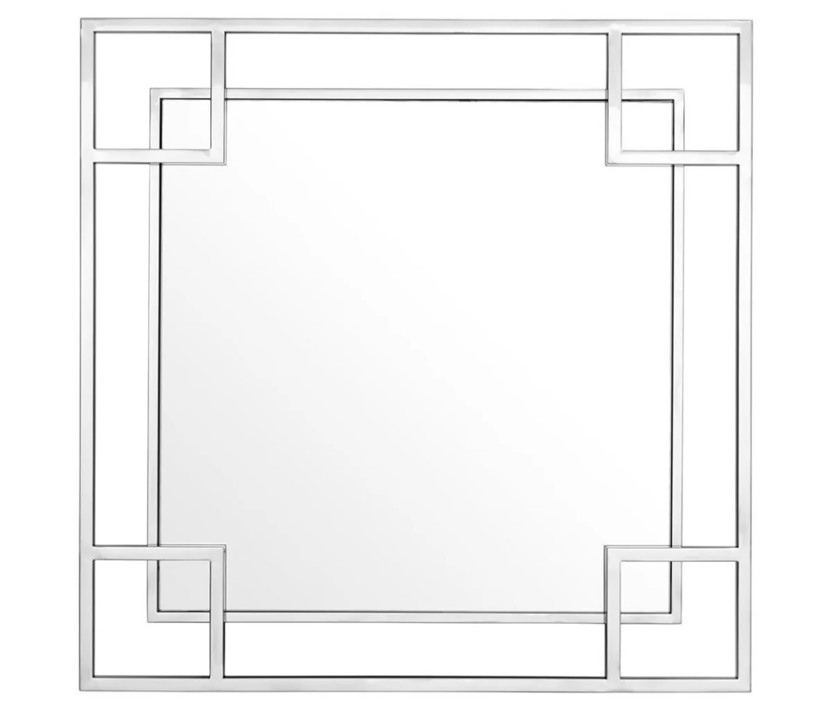 Designer wall mirror silver 90 x H. 90 cm - luxury mirror