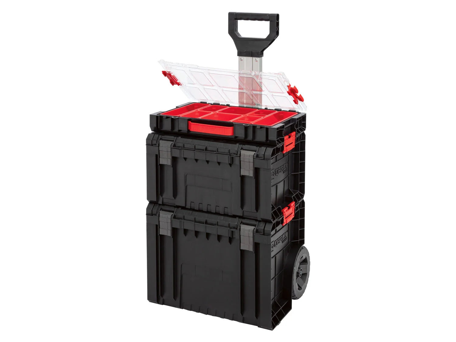 Qbrick System Werkzeugwagen-Set PRO Cart + PRO Toolbox + PRO Organizer 100