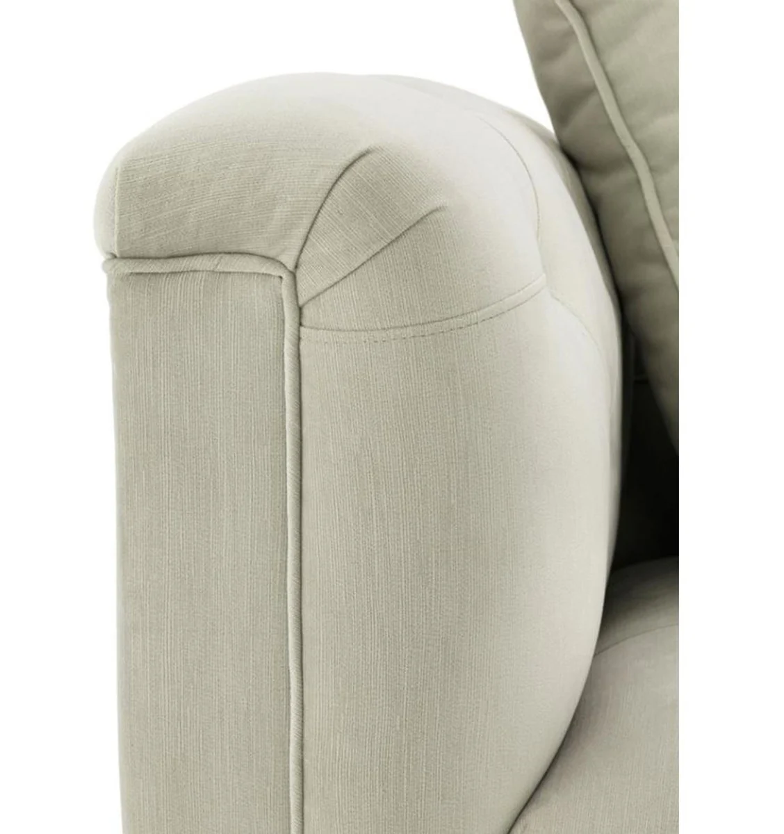 Luxury Sofa Light Gray Black - Living Room Furniture