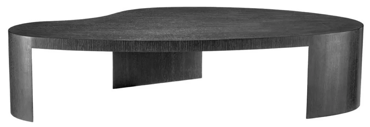 Luxury coffee table black gray 150 x 86 x H. 35 cm - Luxury living room table - Living room furniture - Hotel furniture - Luxury quality