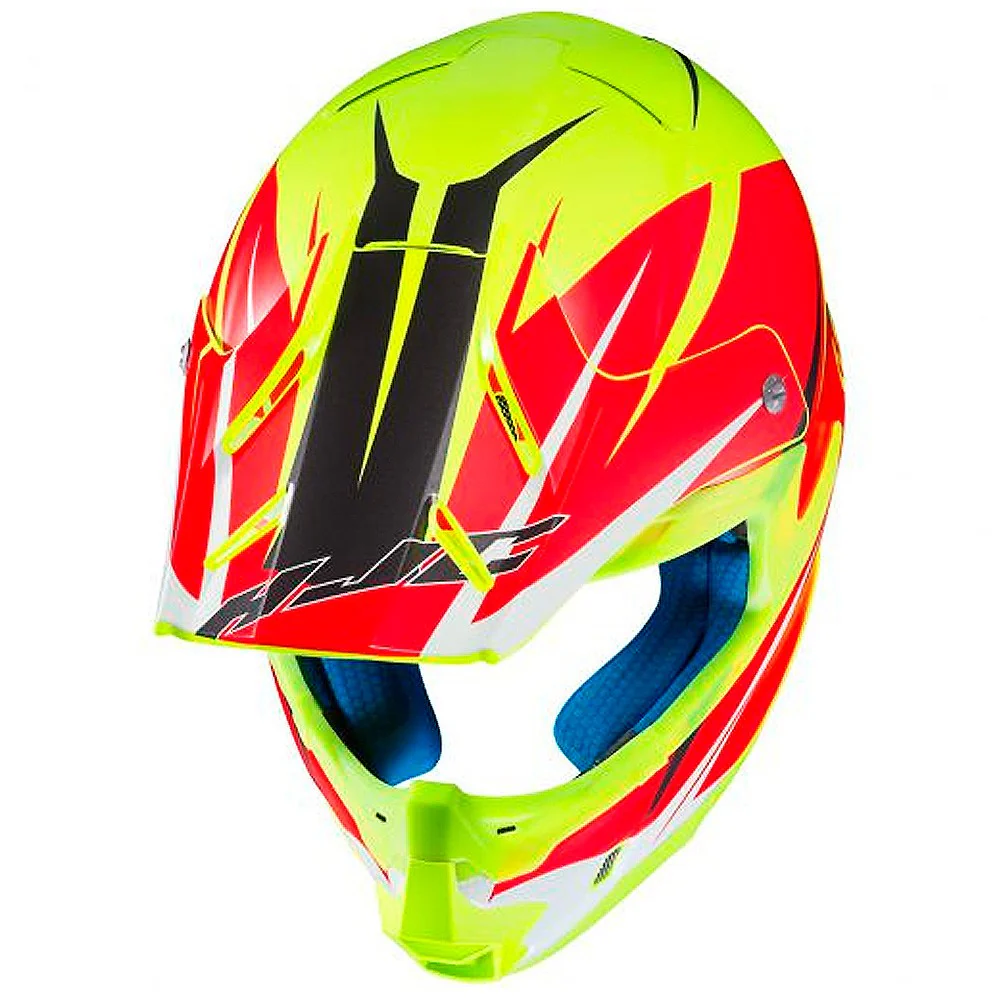 CROSS / ENDURO HELMET HJC FXCROSS AXIS YELLOW / RED