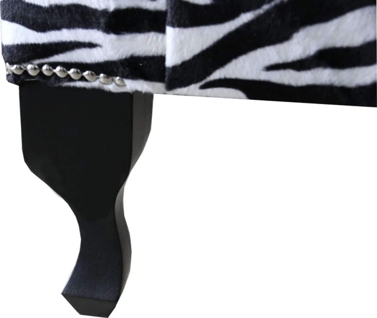 Limited Edition Designer Chesterfield Ears Armchair Zebra - Club Furniture