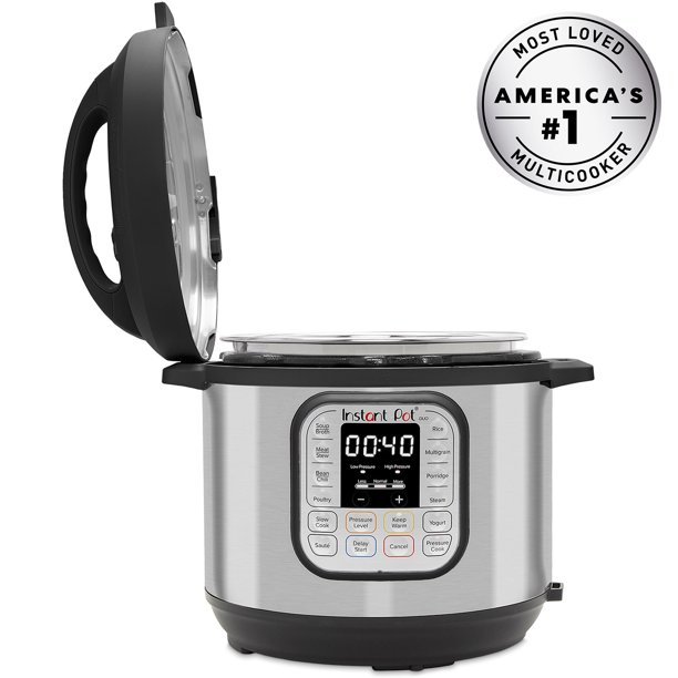 Instant Pot DUO Plus 8 Qt 9-in-1 Mehrzweckprogrammierbare Druckkocher, langsamer Kocher, Reiskocher, Joghurtkocher, Eierkocher, Saut, Dampfer, Warmer und Sterilisator