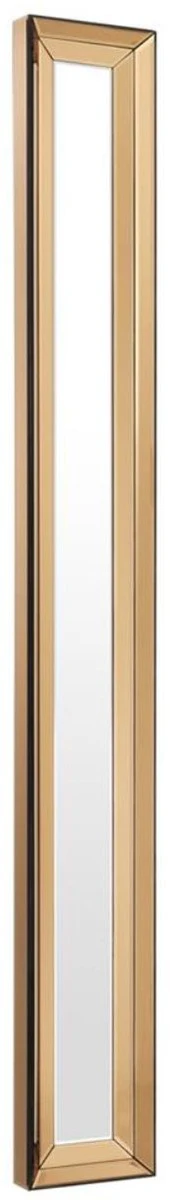 Luxury mirror / wall mirror amber 24.5 x 6.5 x H. 200.5 cm - Hotel Furniture