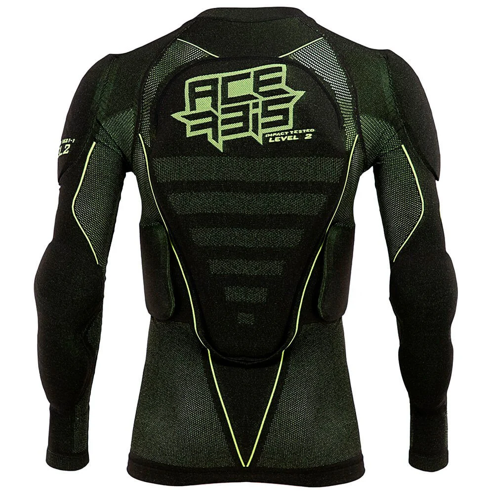 PETO ACERBIS X-FIT FUTURE LEVEL 2 NEGRO / FLUOR
