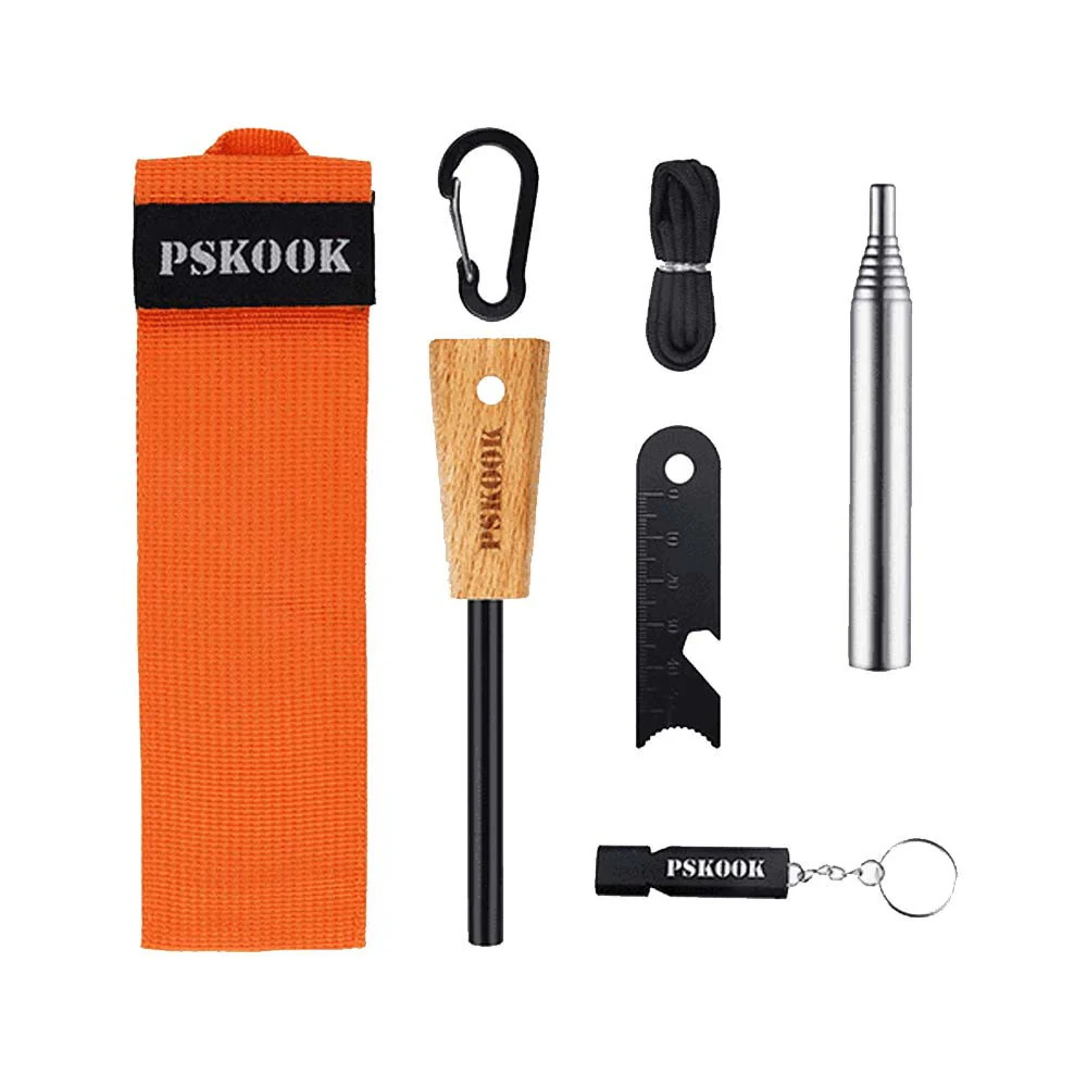 PSKOOK Ferro Stab Pfeifen Kit - Ferrocerio soplador silbato