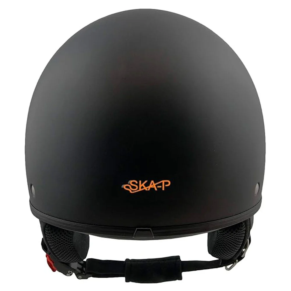 CASCO JET SKAP 1FH SMARTY NEGRO MATE