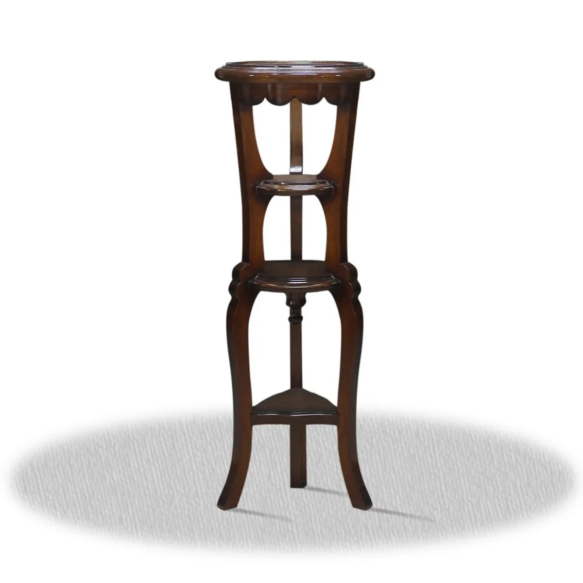 Baroque side table 35 x 35 x H. 110 cm - antique side table