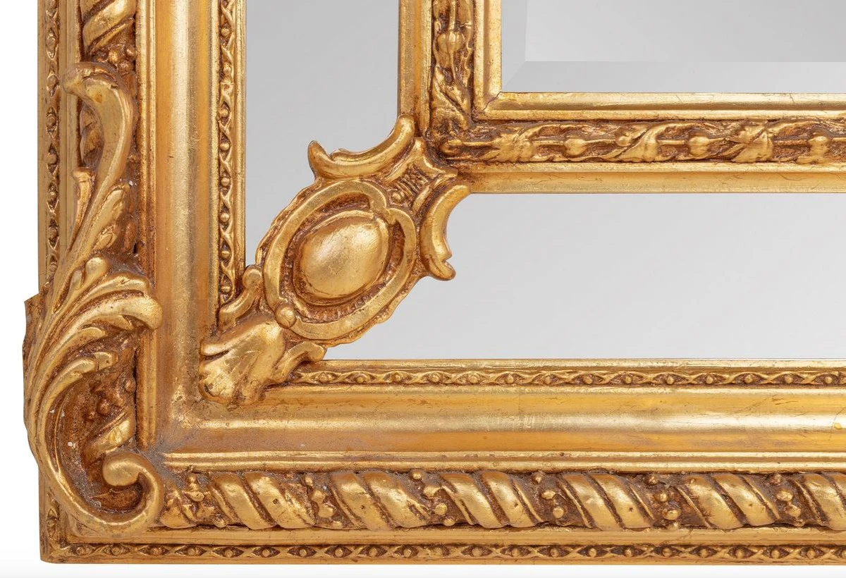 Magnificent Baroque mirror gold 125 x 190 cm - antique style - heavy version