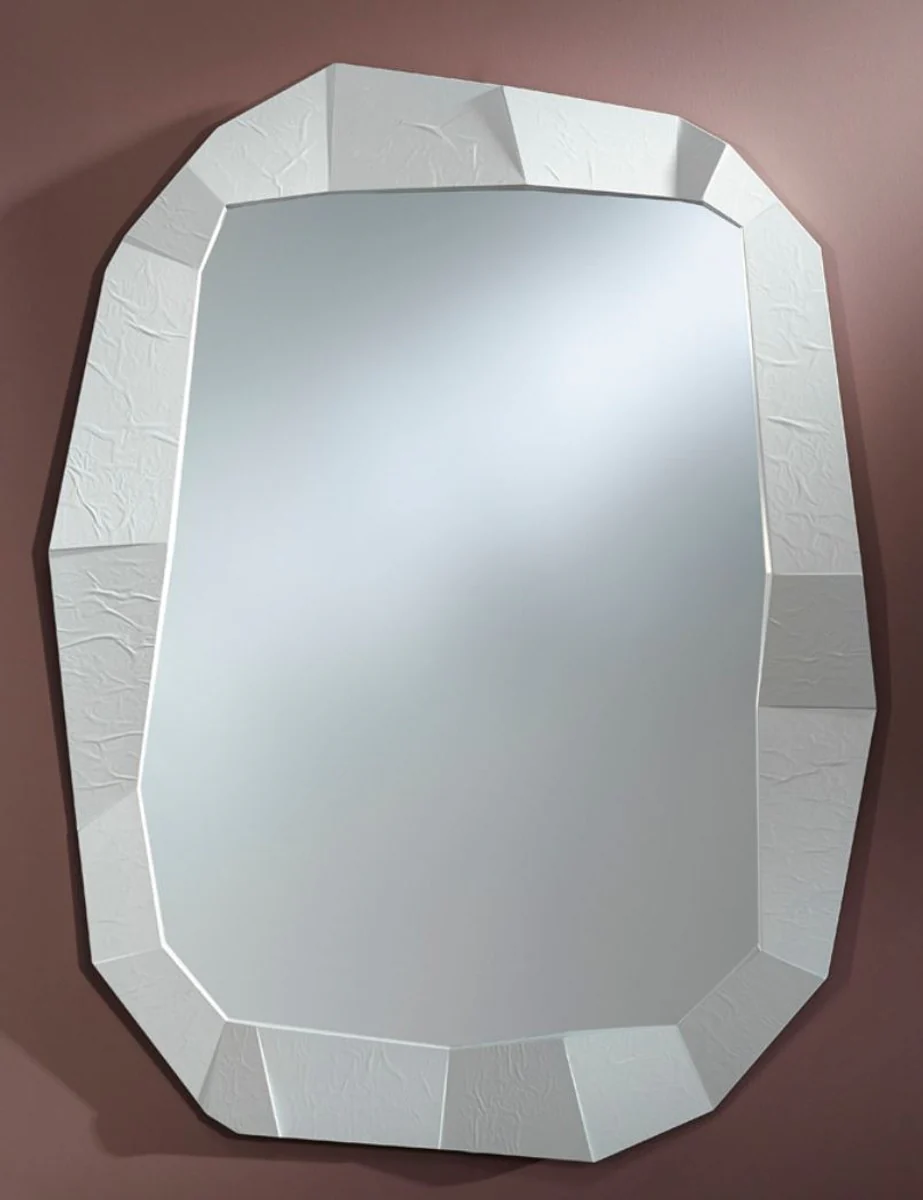 Designer wall mirror white 92 x H. 127 cm - Designer mirror