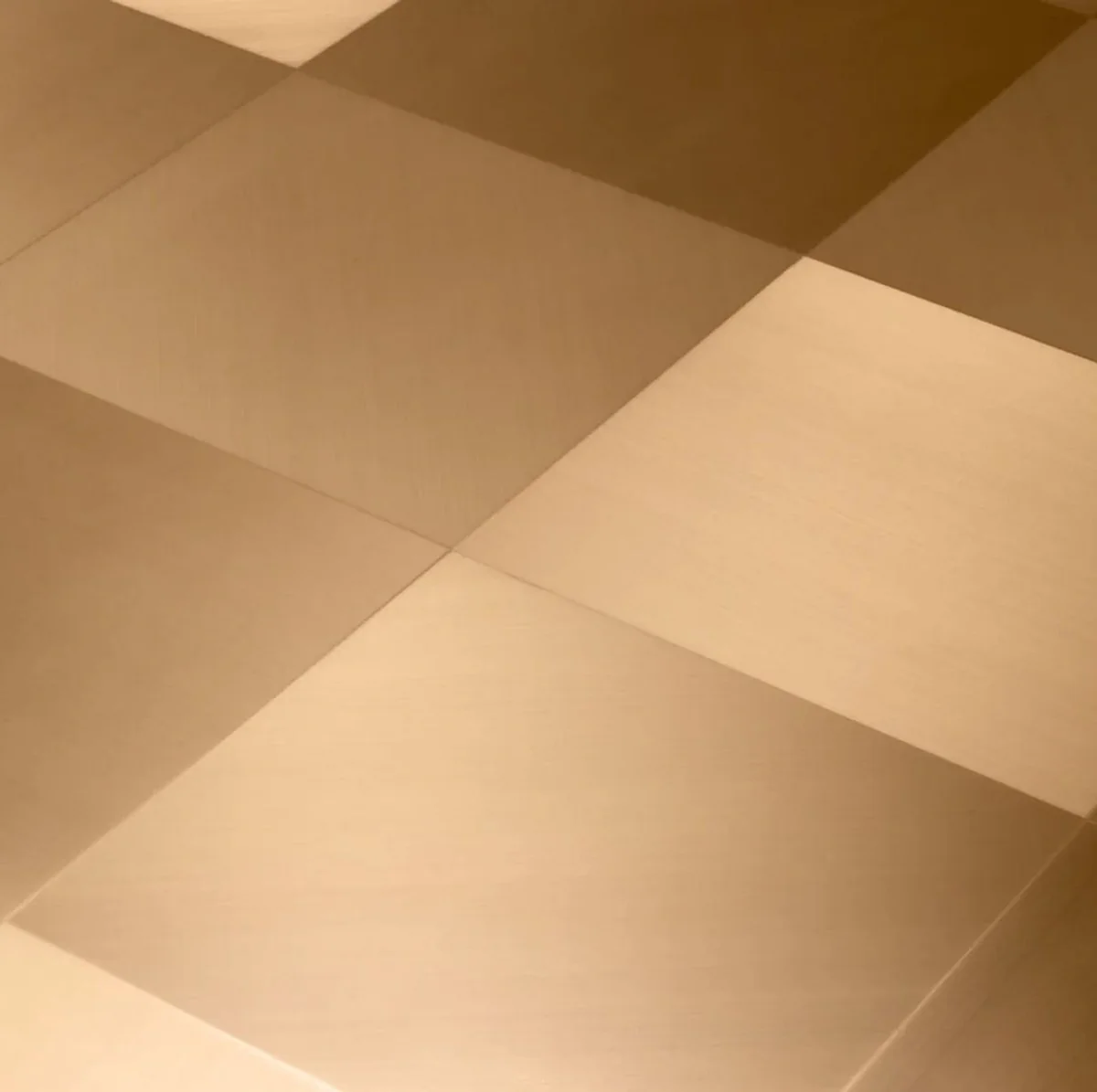 Luxury coffee table brass 134 x 134 x H. 30 cm - Square stainless steel living room table - Living room furniture - Stainless steel furniture - Luxury furniture - Luxury furnishings