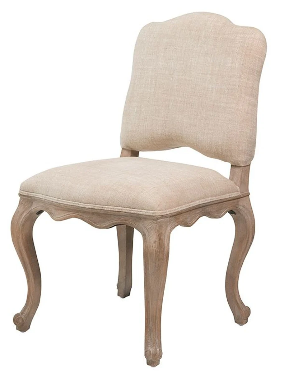 Designer dining chair beige - luxury quality