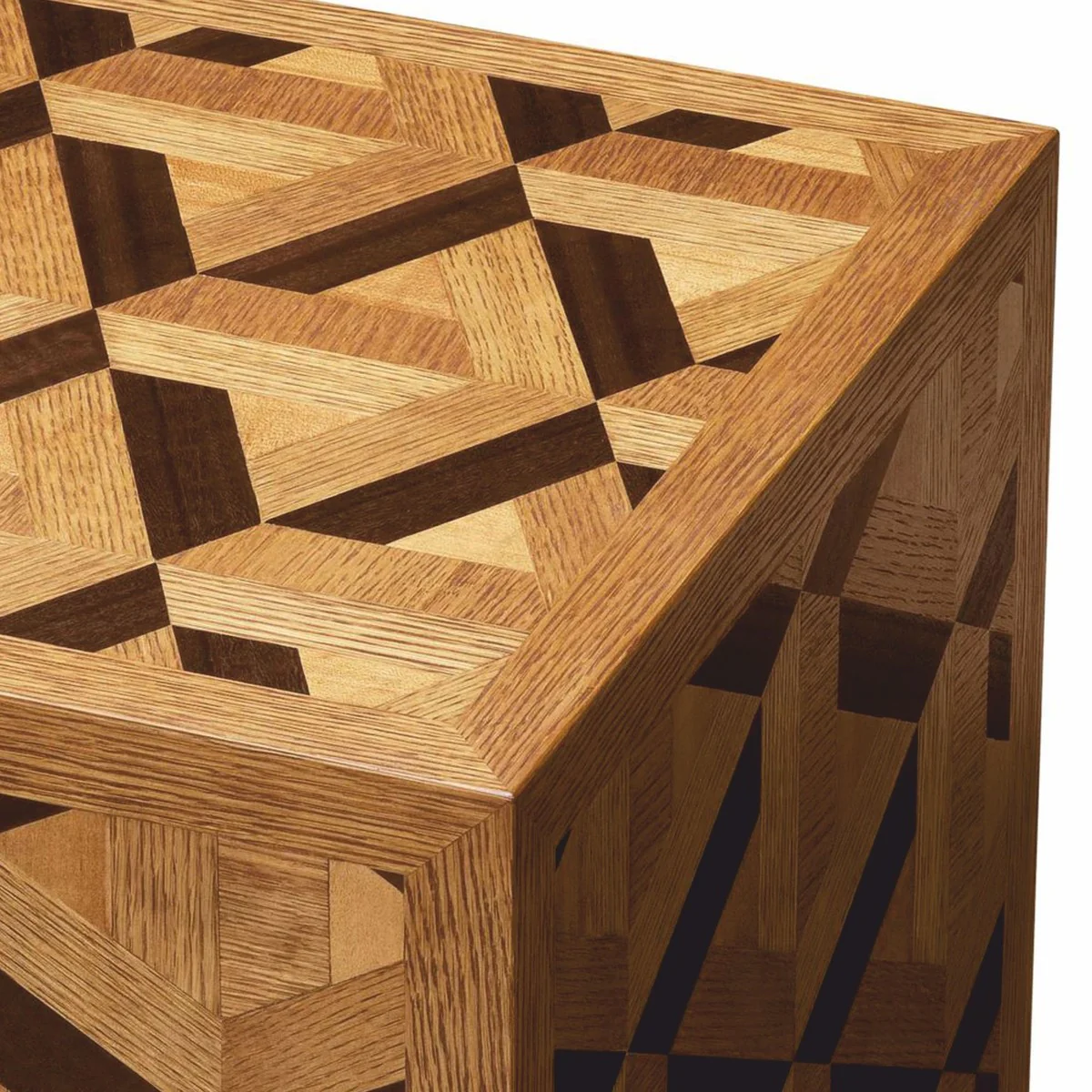 Luxury side table brown 50 cm - living room & hotel furniture