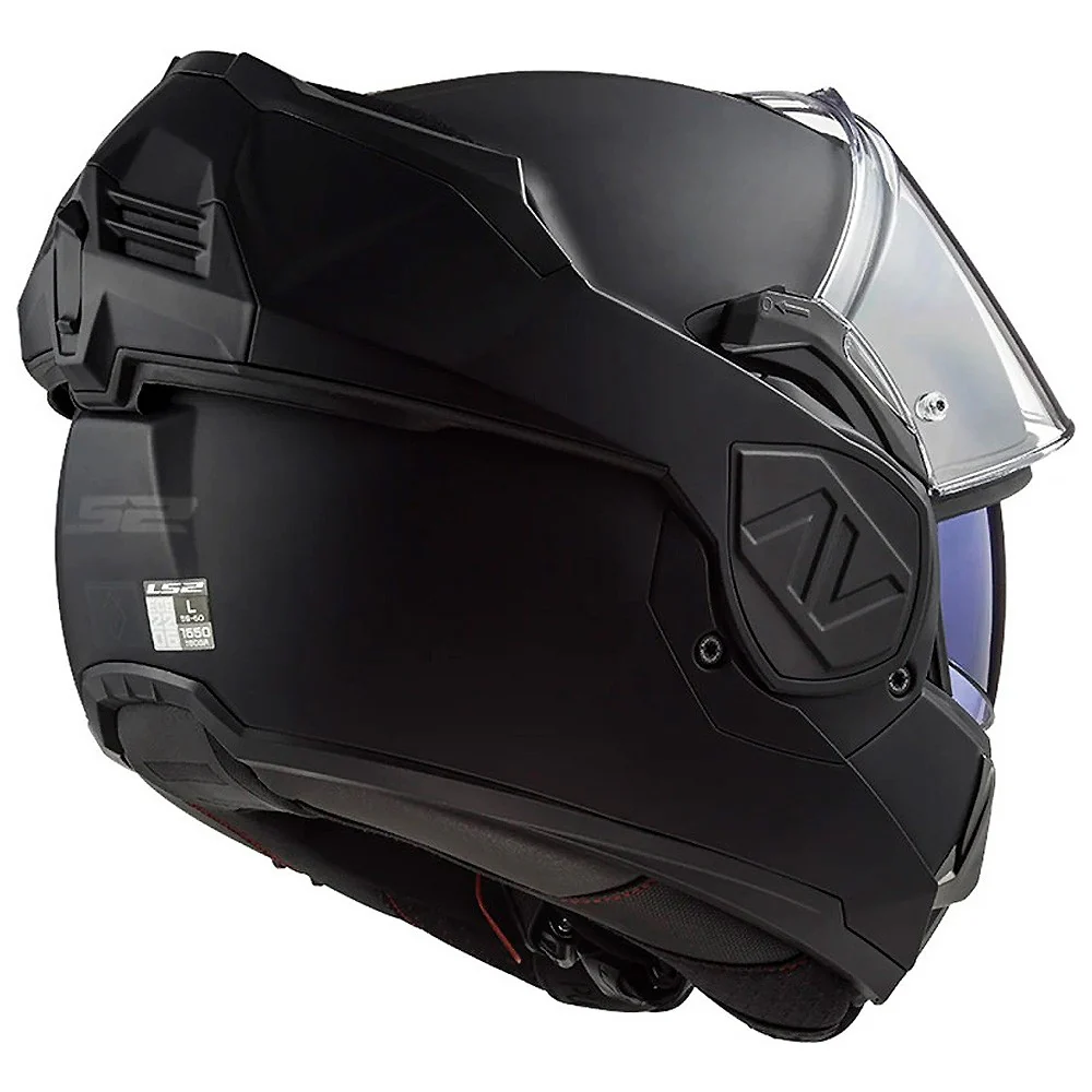 CASCO MODULAR LS2 FF906 ADVANT SOLID NEGRO MATE
