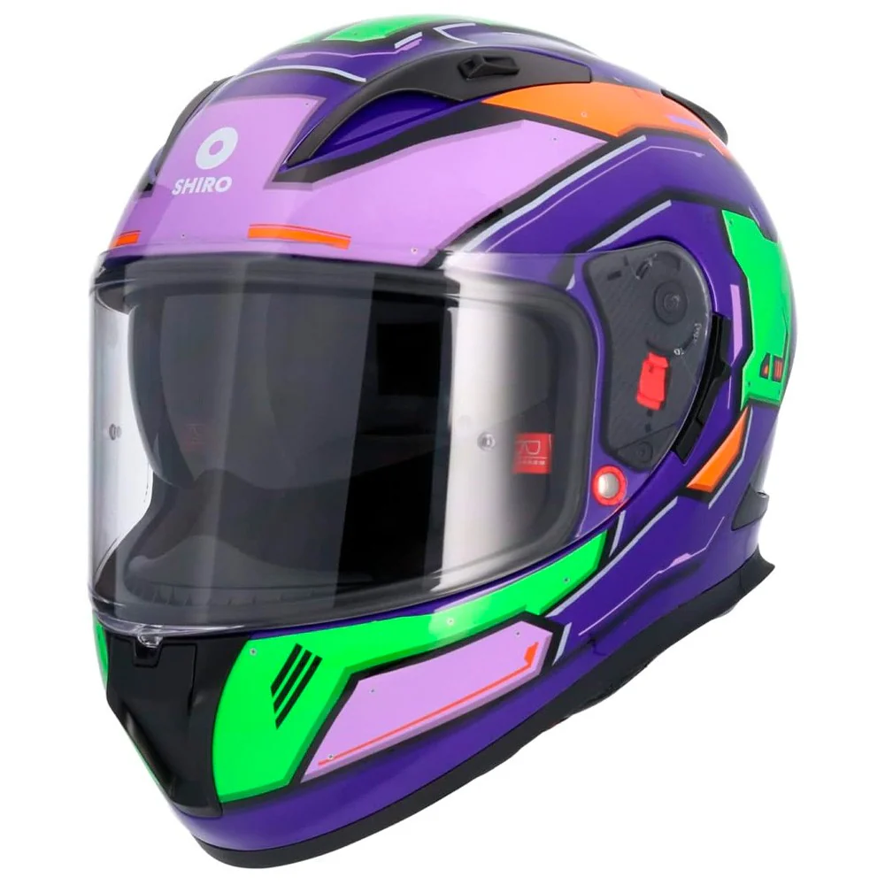 SHIRO SH-605 SHADOW LILAC/VIOLET HELMET