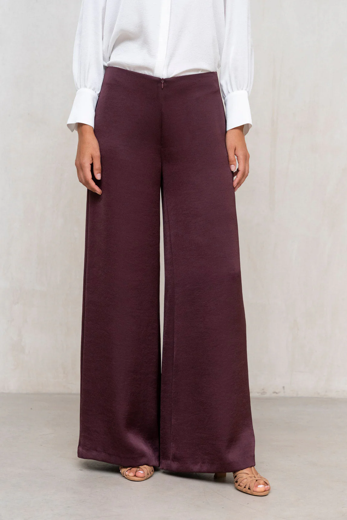Rivera-Spain Burgundy Ivy Pants