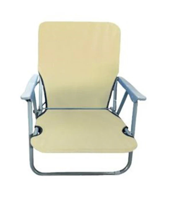 LOW RELAX folding beach chair with Oxford armrests 350012