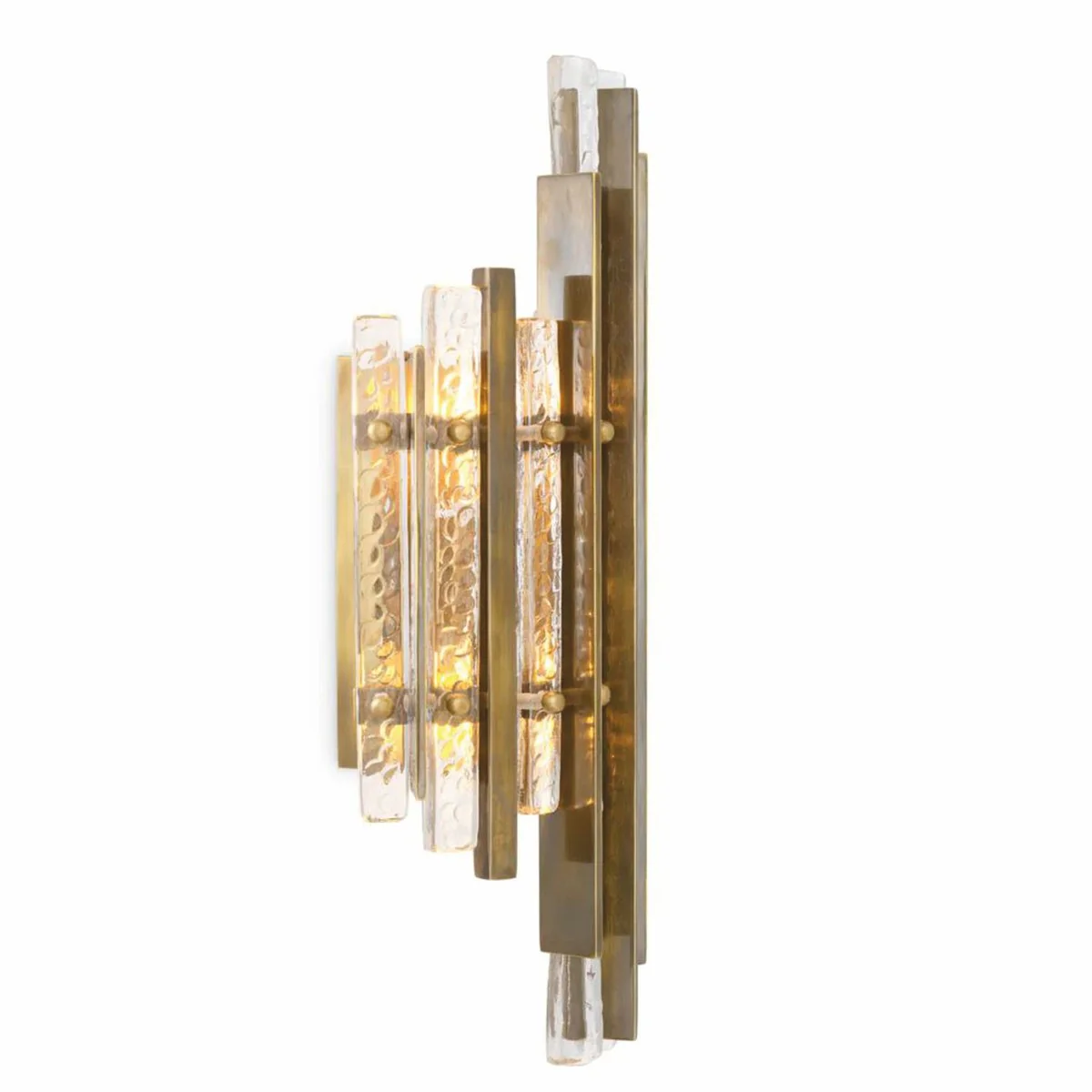 Luxury wall light vintage brass H. 44 cm - Luxury Lights