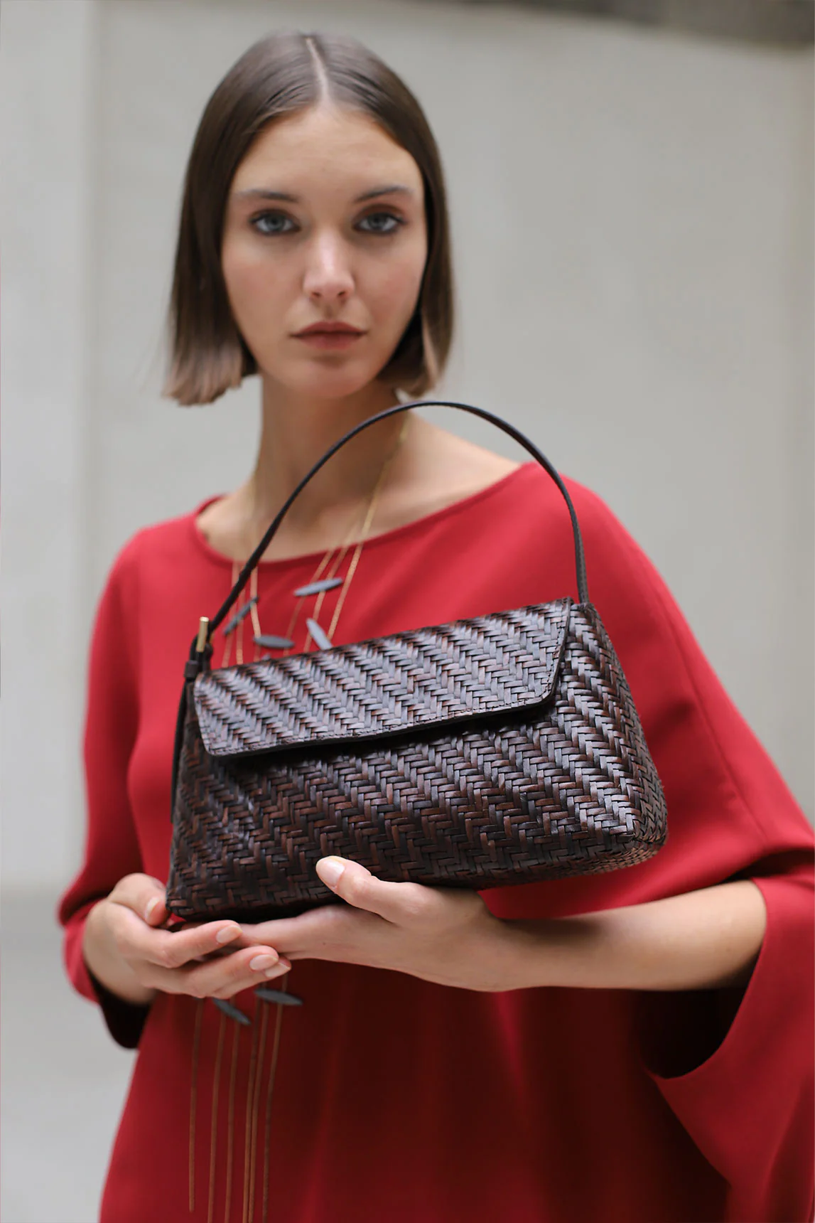 Rivera-Spanien Bolso Kakao