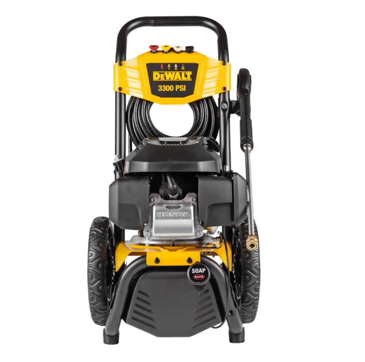 DEWALT 3300 PSI 2.4 GPM Gas Kaltwasser-Druckwascher mit HONDA GCV200 Motor