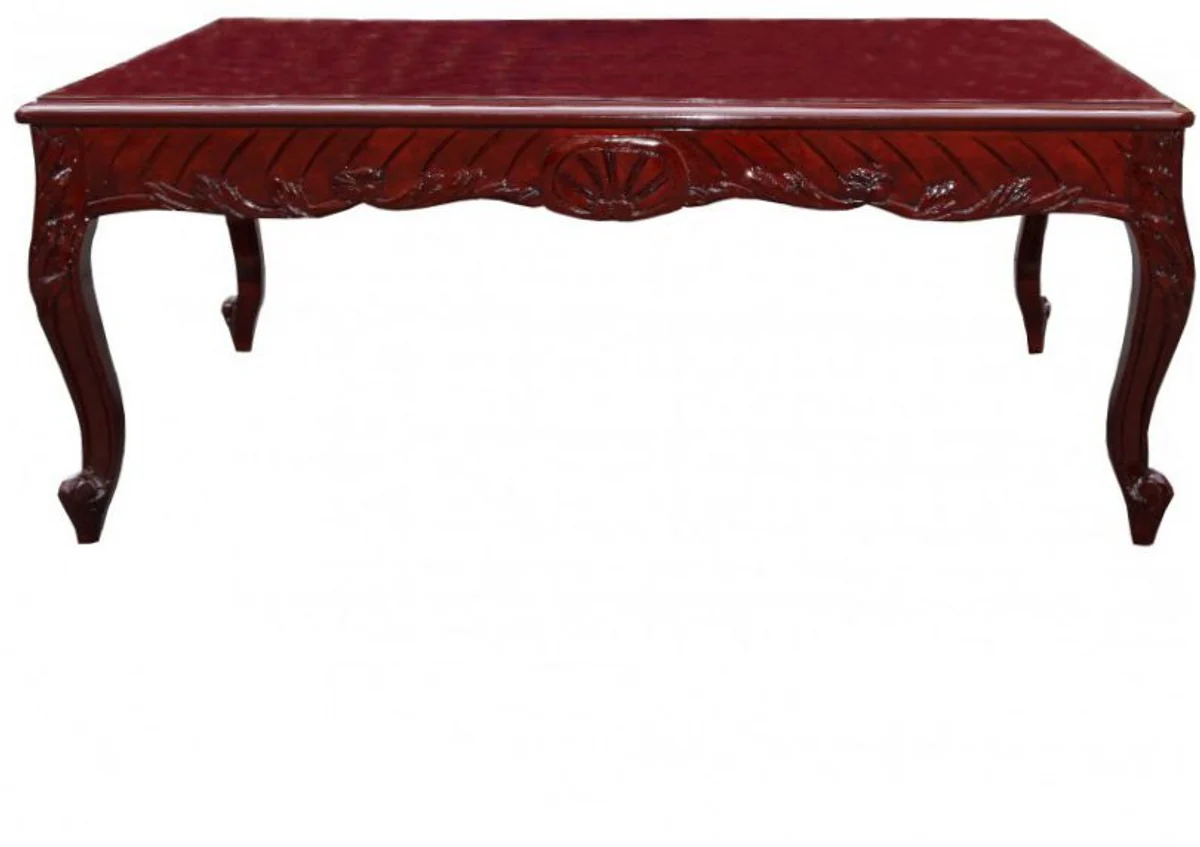 Baroque coffee table mahogany 120 x 80 cm - Baroque living room table Baroque coffee table mahogany 120 x 80 cm - Baroque living room table